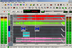 the green lines represent the volume evolution